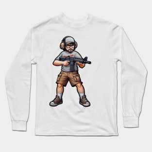 Tactical Man Long Sleeve T-Shirt